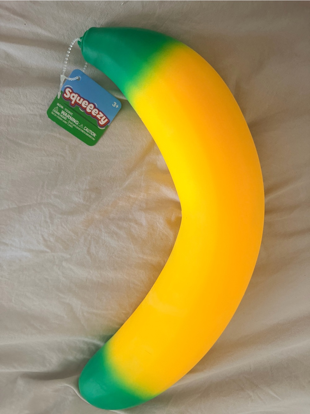 Squeeze Yellow & Green Banana Squeezy Squishy by Squeeze